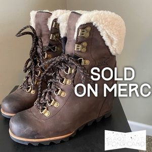 Sorel Conquest Wedge Shearling